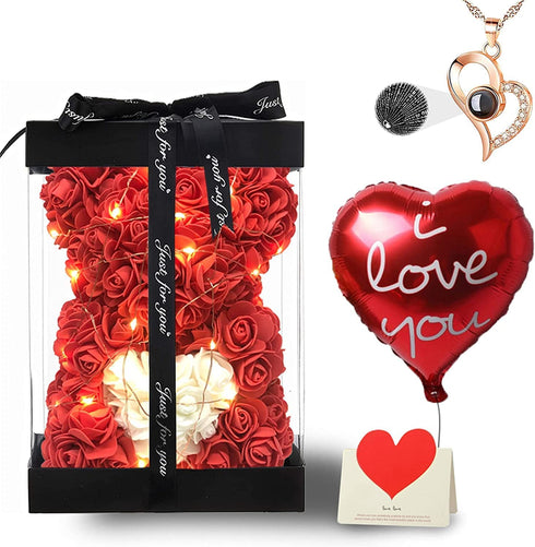 Rose Teddy Bear